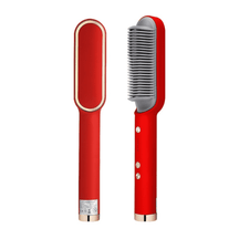 Escova Alisadora 5 em 1 Original BEAUTY HAIR - Modela, Hidrata & Anti-Frizz - Lojas Promorin