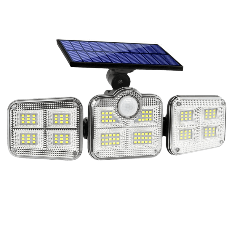 Holofote Solar LED 800W com 3 Cabeças- PowerLight - Lojas Promorin