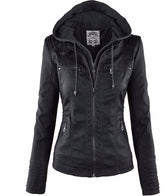 Jaqueta Feminina de Couro - Stylish Woman - Lojas Promorin