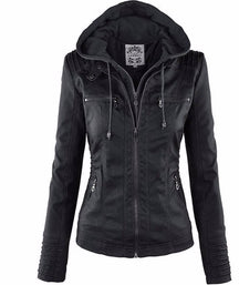 Jaqueta Feminina de Couro - Stylish Woman - Lojas Promorin