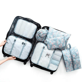 Kit 7 Bolsas Organizadoras Para Mala de Viagem SPACE BAG - [PAGUE 4 LEVE 7 - SUPER PROMOÇÃO POR TEMPO LIMITADO - Lojas Promorin