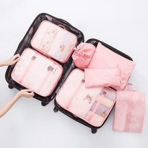 Kit 7 Bolsas Organizadoras Para Mala de Viagem SPACE BAG - [PAGUE 4 LEVE 7 - SUPER PROMOÇÃO POR TEMPO LIMITADO - Lojas Promorin