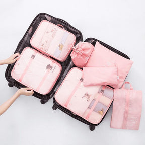 Kit 7 Bolsas Organizadoras Para Mala de Viagem SPACE BAG - [PAGUE 4 LEVE 7 - SUPER PROMOÇÃO POR TEMPO LIMITADO - Lojas Promorin
