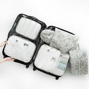 Kit 7 Bolsas Organizadoras Para Mala de Viagem SPACE BAG - [PAGUE 4 LEVE 7 - SUPER PROMOÇÃO POR TEMPO LIMITADO - Lojas Promorin