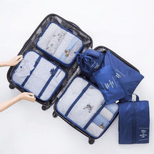 Kit 7 Bolsas Organizadoras Para Mala de Viagem SPACE BAG - [PAGUE 4 LEVE 7 - SUPER PROMOÇÃO POR TEMPO LIMITADO - Lojas Promorin