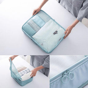 Kit 7 Bolsas Organizadoras Para Mala de Viagem SPACE BAG - [PAGUE 4 LEVE 7 - SUPER PROMOÇÃO POR TEMPO LIMITADO - Lojas Promorin