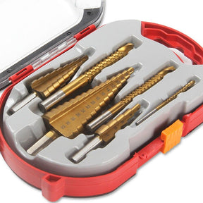 Kit Completo 6 Brocas de Titânio Escalonada - Lojas Promorin