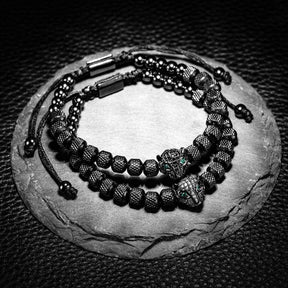 Kit de 3 Pulseiras LUXURY PANTHER - Aço Inox banhadas a Ouro e Prata Cravejadas com Cristais De Zircônia [Últimas peças em promoção!] - Lojas Promorin