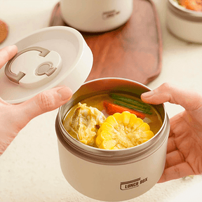 Kit Potes Térmicos LunchBox + Lancheira e Talheres de BRINDE - Lojas Promorin