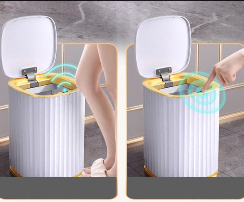 Lixeira Inteligente com Sensor de Movimento para Banheiro | Linha Smart - Lojas Promorin