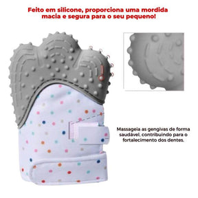 Luvinha com Mordedor para Bebês SafeKids - Lojas Promorin