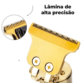 Máquina de Barbear Profissional UltraBarber® + 4 Pentes de Brinde - Lojas Promorin