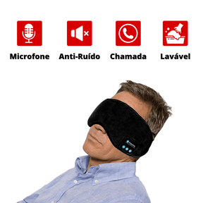 Máscara para Dormir Abafa-Ruídos EasySleeping® via Bluetooth - Lojas Promorin