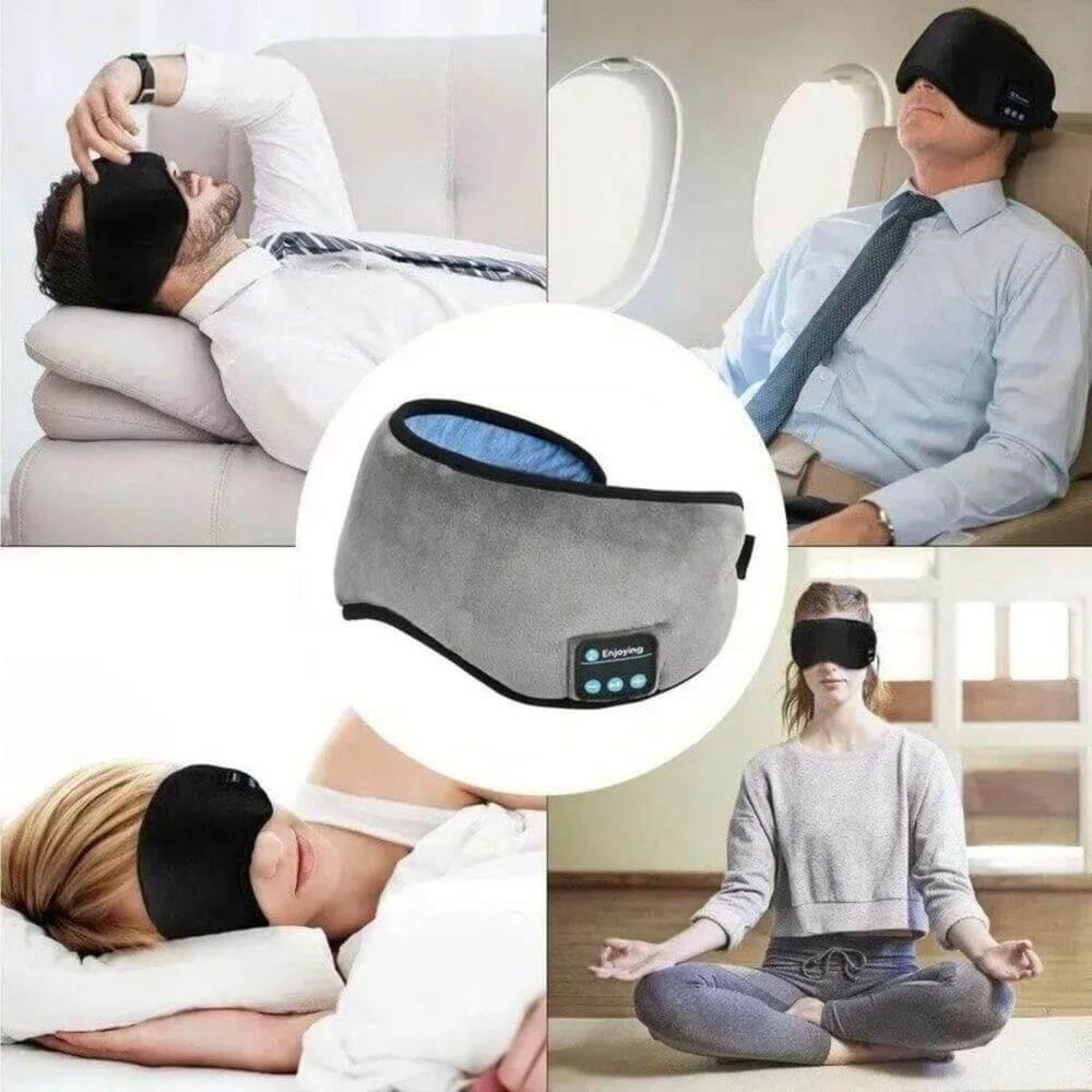 Máscara para Dormir Abafa-Ruídos EasySleeping® via Bluetooth - Lojas Promorin