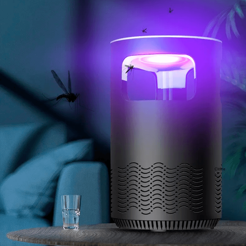 Mata Mosquito LED Silencioso Portátil USB | NanoViolet - Lojas Promorin