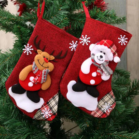 Meias de Natal Penduráveis - Para Decoração - Lojas Promorin