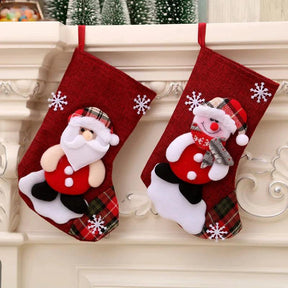 Meias de Natal Penduráveis - Para Decoração - Lojas Promorin