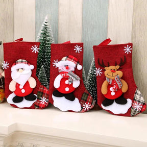 Meias de Natal Penduráveis - Para Decoração - Lojas Promorin