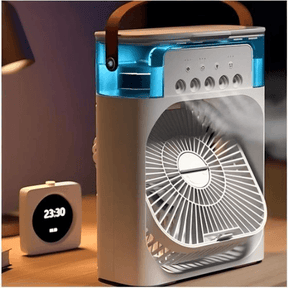Mini Ar Condicionado e Umidificador Portátil 4 em 1 Fresh Wind - Lojas Promorin
