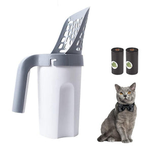 Pá Higiênica Para Gatos CAT POOP Com Sacos Embutidos Autolimpante - Lojas Promorin