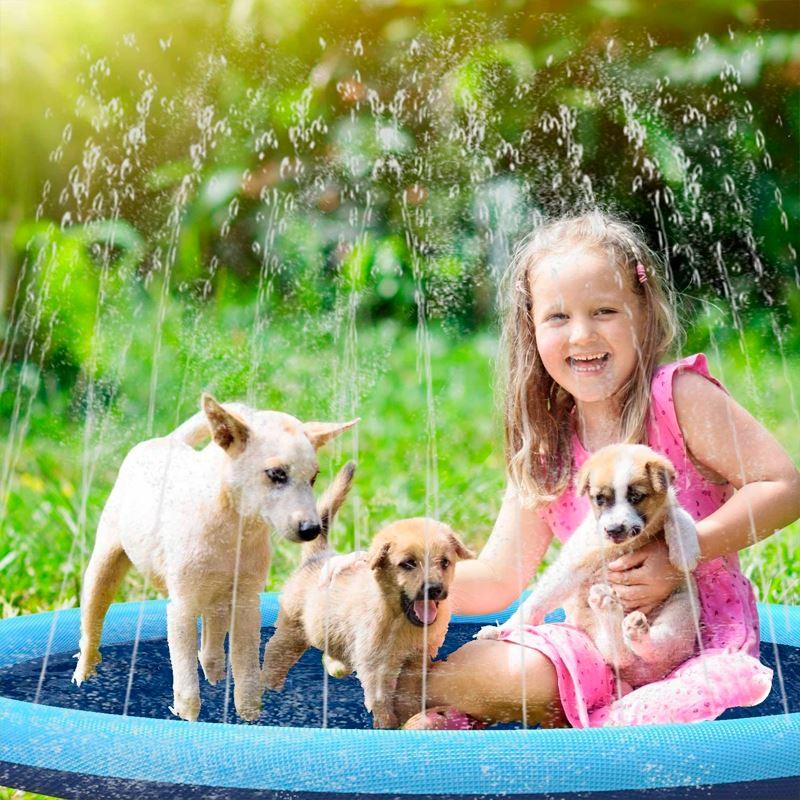 Piscina Infantil Para Crianças e Cães com Chafariz | DivertKids - Lojas Promorin