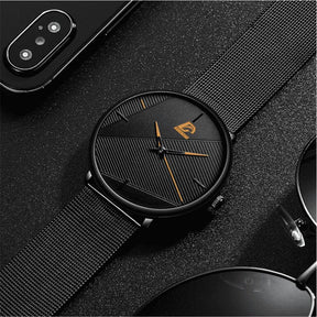 Relógio Minimalista com Movimento de Quartzo MINIMAL - Lojas Promorin