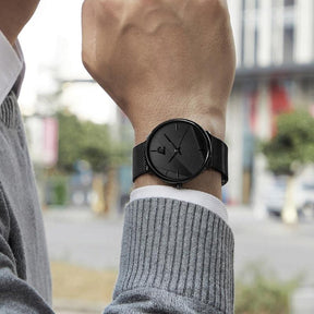 Relógio Minimalista com Movimento de Quartzo MINIMAL - Lojas Promorin