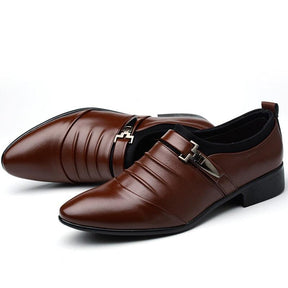 Sapato Social Masculino de Couro com Fivela - Lojas Promorin