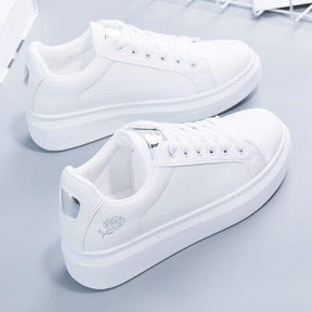Tênis Branco Casual Feminino Ortopédico - Mônica - Lojas Promorin