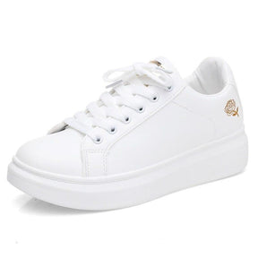 Tênis Branco Casual Feminino Ortopédico - Mônica - Lojas Promorin