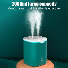 Umidificador de Ar e Ambiente Portátil 2L FreshAir - Lojas Promorin